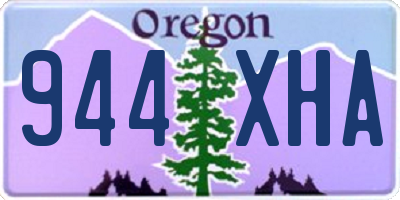 OR license plate 944XHA