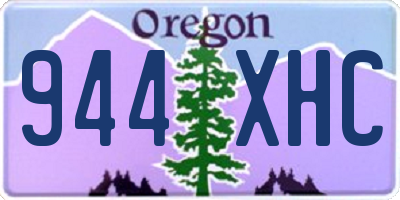 OR license plate 944XHC