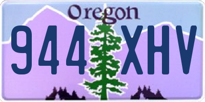 OR license plate 944XHV