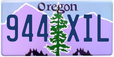 OR license plate 944XIL