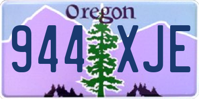 OR license plate 944XJE
