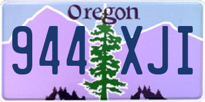 OR license plate 944XJI