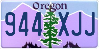 OR license plate 944XJJ