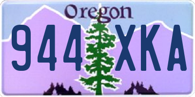 OR license plate 944XKA