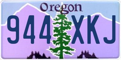 OR license plate 944XKJ