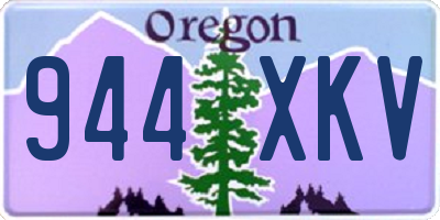 OR license plate 944XKV