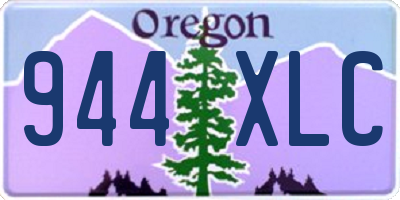 OR license plate 944XLC