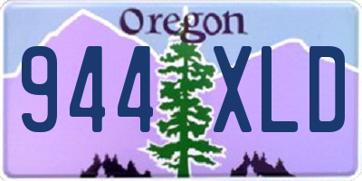 OR license plate 944XLD
