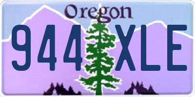 OR license plate 944XLE