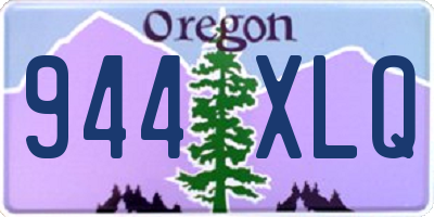 OR license plate 944XLQ