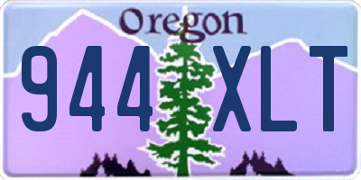 OR license plate 944XLT