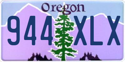 OR license plate 944XLX