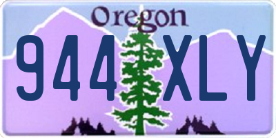 OR license plate 944XLY