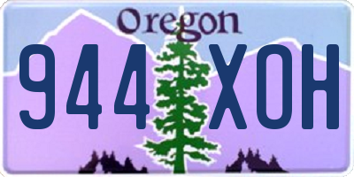 OR license plate 944XOH