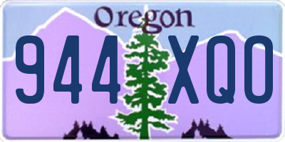 OR license plate 944XQO