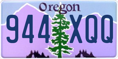OR license plate 944XQQ