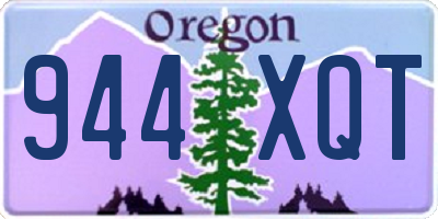 OR license plate 944XQT