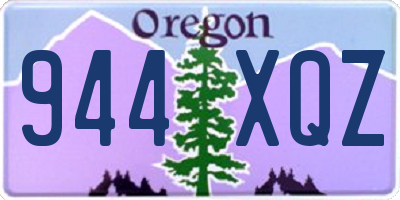 OR license plate 944XQZ
