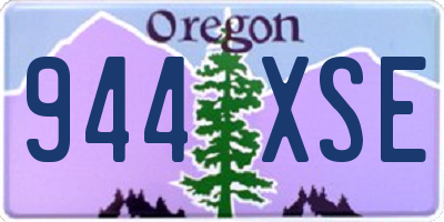 OR license plate 944XSE