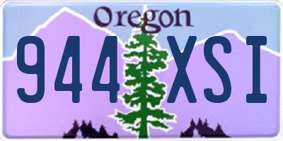 OR license plate 944XSI