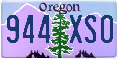 OR license plate 944XSO