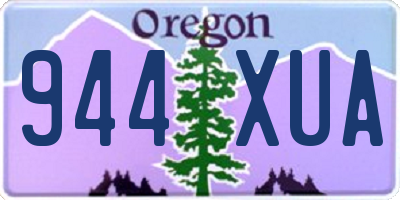 OR license plate 944XUA