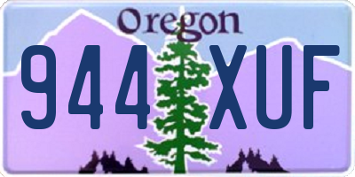 OR license plate 944XUF