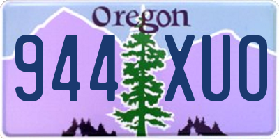 OR license plate 944XUO