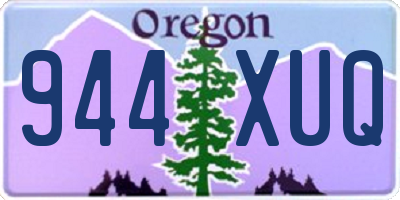 OR license plate 944XUQ