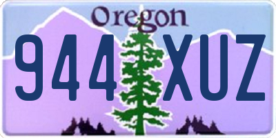OR license plate 944XUZ