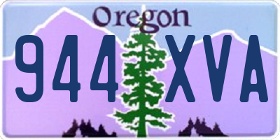 OR license plate 944XVA