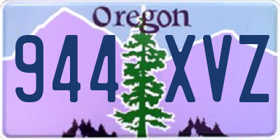 OR license plate 944XVZ