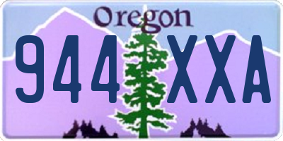 OR license plate 944XXA