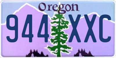 OR license plate 944XXC