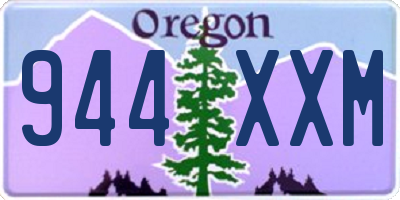 OR license plate 944XXM