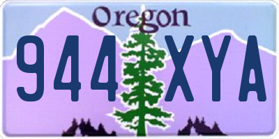 OR license plate 944XYA