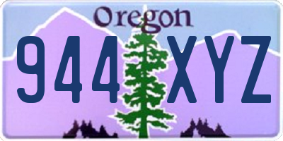 OR license plate 944XYZ