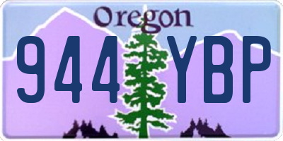 OR license plate 944YBP