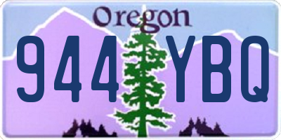 OR license plate 944YBQ