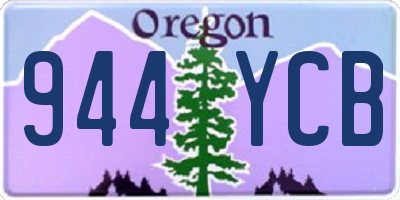 OR license plate 944YCB