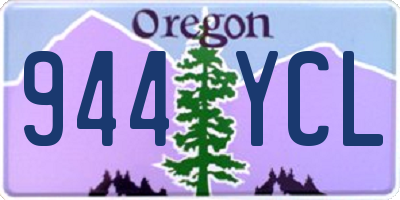OR license plate 944YCL