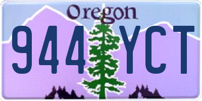OR license plate 944YCT