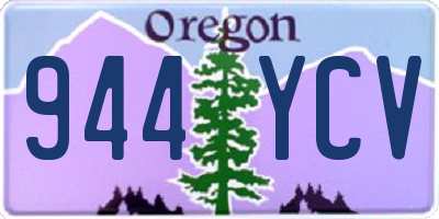 OR license plate 944YCV