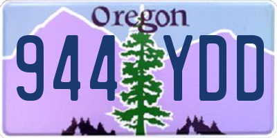 OR license plate 944YDD