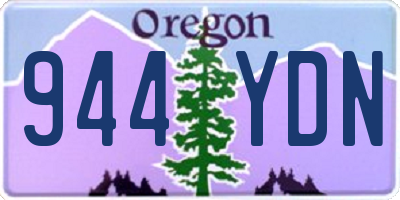 OR license plate 944YDN