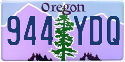 OR license plate 944YDQ