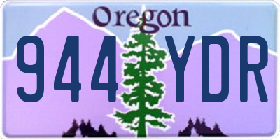 OR license plate 944YDR