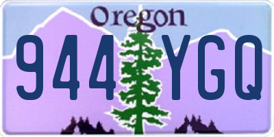 OR license plate 944YGQ