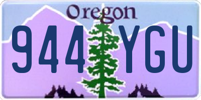 OR license plate 944YGU