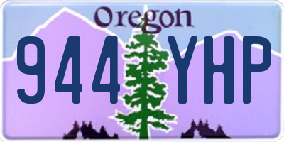OR license plate 944YHP